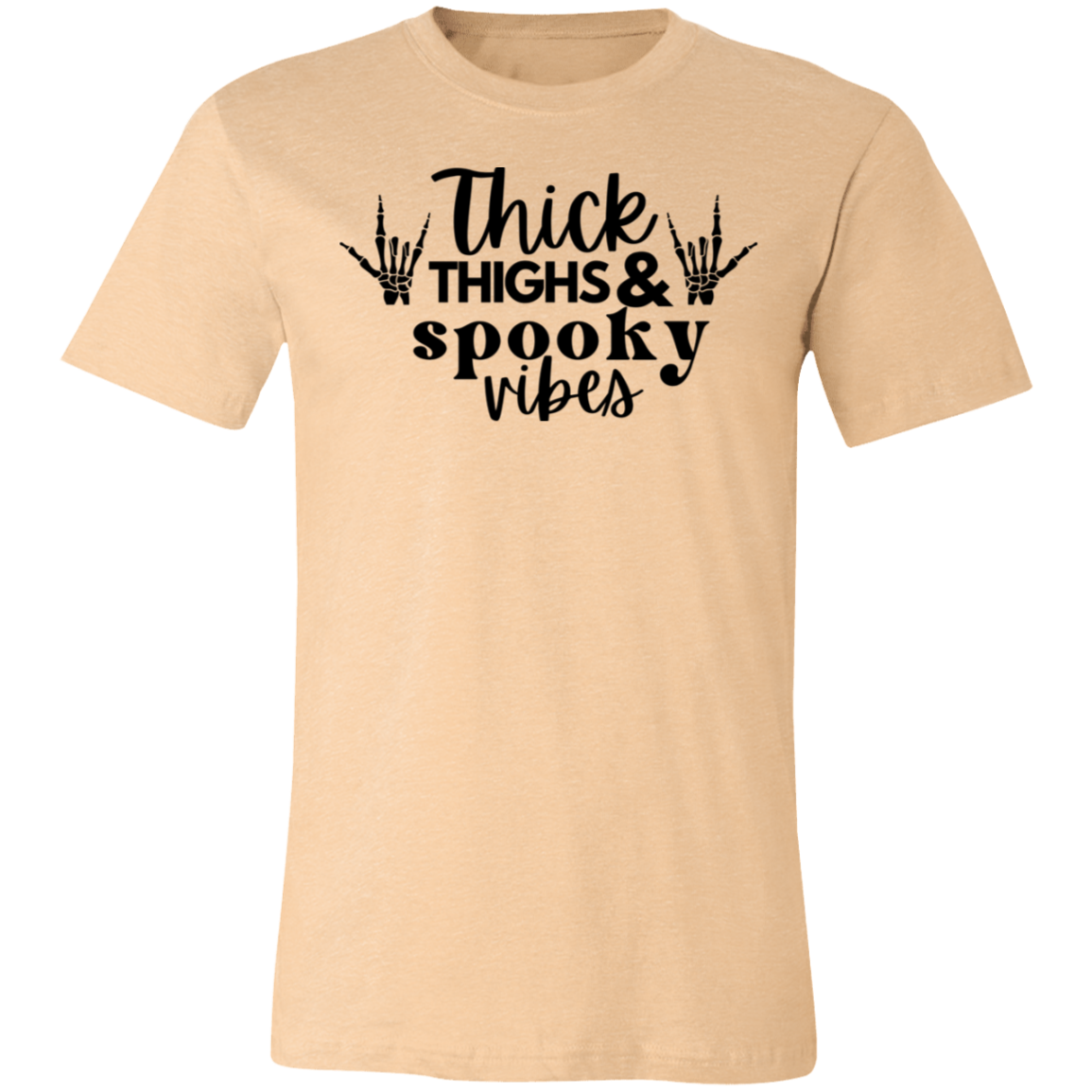 Thick Thighs Spooky Vibes T-Shirt