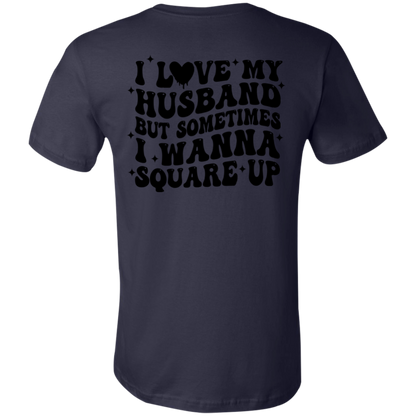 Husband Square Up Short-Sleeve T-Shirt