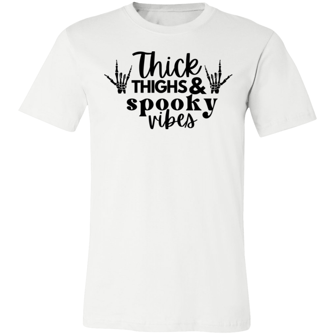 Thick Thighs Spooky Vibes T-Shirt