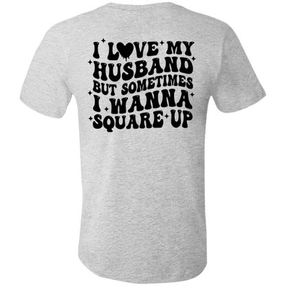 Husband Square Up Short-Sleeve T-Shirt