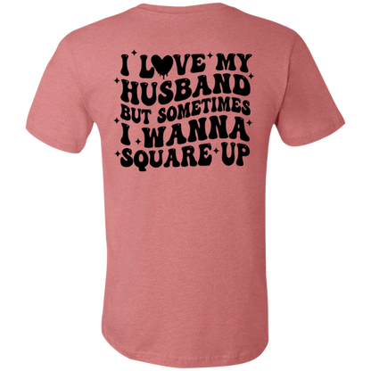 Husband Square Up Short-Sleeve T-Shirt