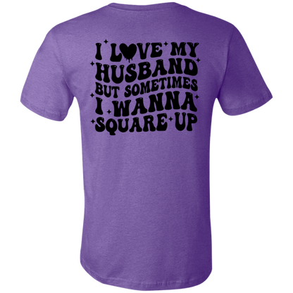 Husband Square Up Short-Sleeve T-Shirt