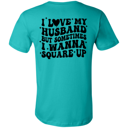 Husband Square Up Short-Sleeve T-Shirt