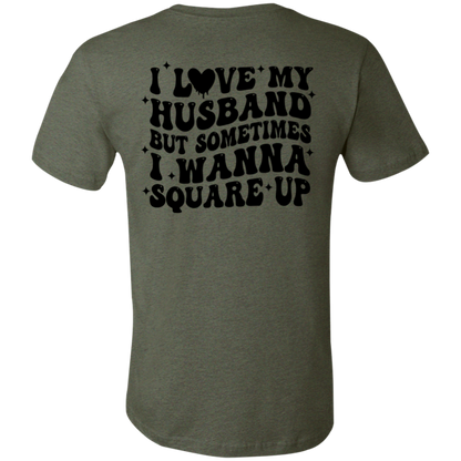 Husband Square Up Short-Sleeve T-Shirt