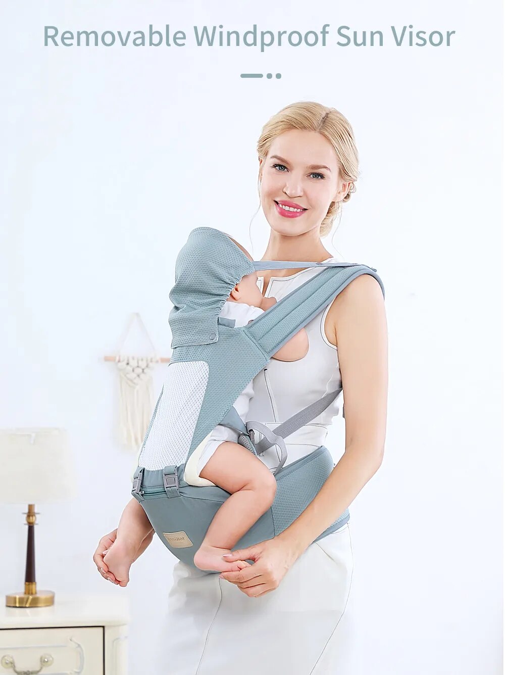 LuxeLift™ Baby Carrier/Backpack/Sling 0-36 mths