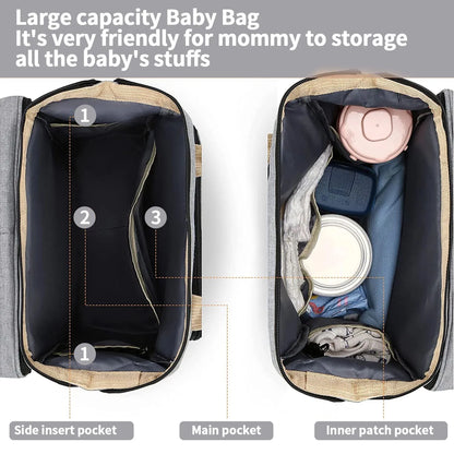 Baby Haven™ Diaper Bag, Travel Bassinet