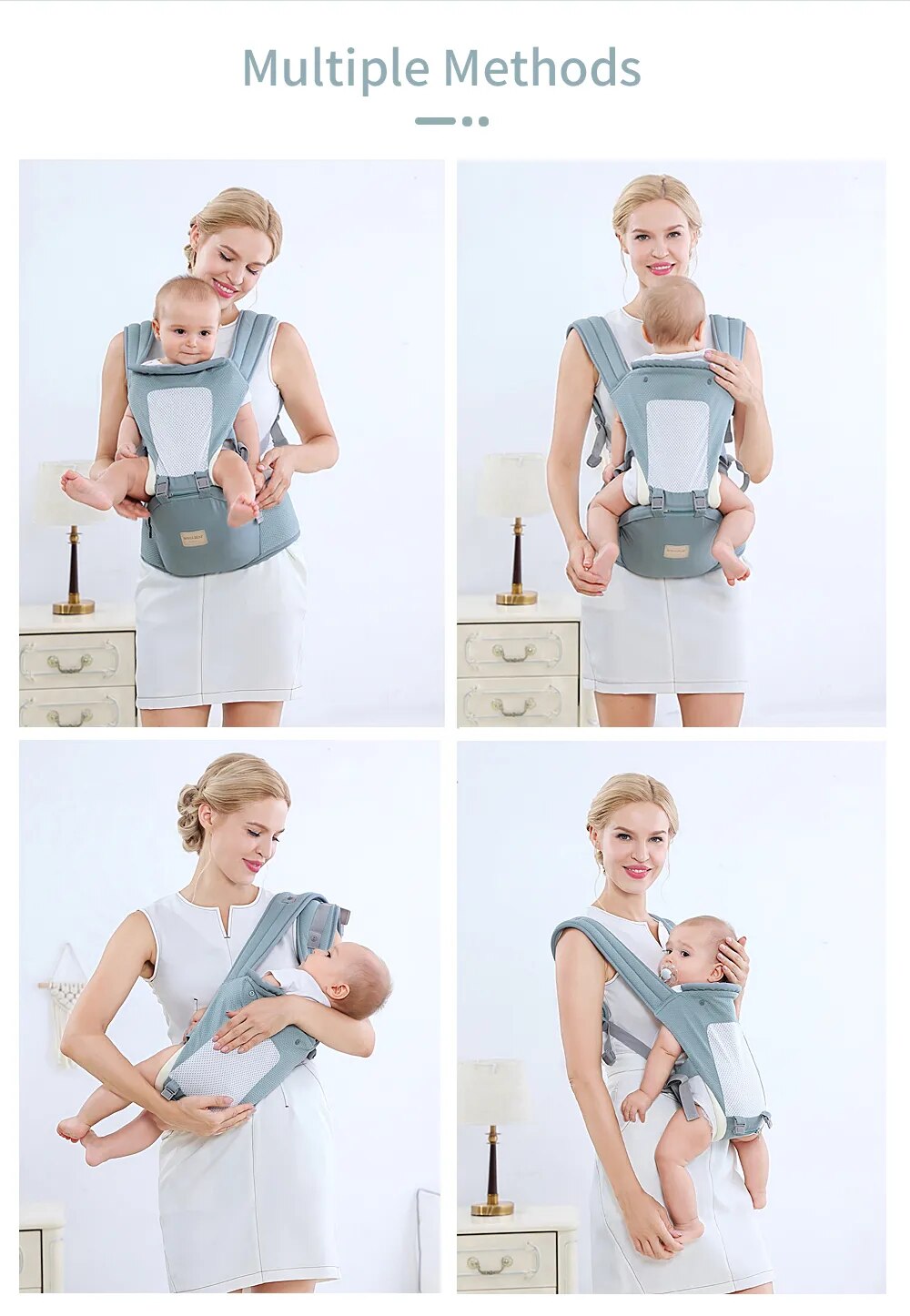 LuxeLift™ Baby Carrier/Backpack/Sling 0-36 mths