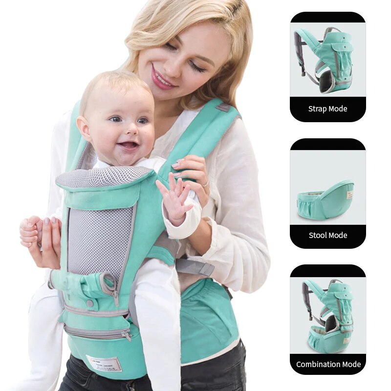 LuxeLift™ Baby Carrier/Backpack/Sling 0-36 mths